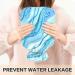 NAANLE Sea Wave Marmor 1L Transparent Hot Water Bottle with Cover - Effective Heat & Cold Therapy for Pain Relief & Winter Comfort - Buy Online on GoSupps.com