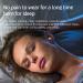 Invisible Sleep Earbuds - Tiny Noise Cancelling Wireless Bluetooth 5.2 Headphones for Sleeping - Comfortable Mini Sleepbuds for Side Sleepers and Work - Smallest & Lightest Hidden Earplugs - Buy Online on GoSupps.com