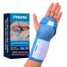Carpal Tunnel Wrist Brace for Men and Women  Metal Wrist Splint for Tendonitis Arthritis Pain Relief Compression Night Sleep Splint Wrist Brace Support for Injuries  Wrist Pain  Sprain  Sports  Fits for Right and Left Ha...