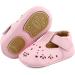 LACOFIA Baby T-Bar Anti-Slip Sneakers for Boys and Girls | First Walking Shoes 3-6 Months B Pink - Buy Online on GoSupps.com