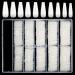Melliex 500 pieces wrong nail tips natural artificial acrylic nail tips ballerina complete cover coffin nails tips for women