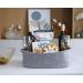 Woven Cotton Rope Storage Basket Cube Organizer - CIKI HOME (14.5 x 11 x 5) - Grey - Buy Online on GoSupps.com