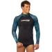 Cressi Adult Camouflage Hooded Rash Guard - Neoprene Padded Chest | Cobia: get the Hunter equipment 3X-Large Blue Hunter