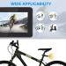 Blueear Bike Mirror Camera 1080P with 4.3 Screen, 130 Wide Angle Night Vision - 360 Adjustable Mount for Mountain & Road Bikes - Buy Online on GoSupps.com