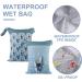 Maeau 2-Pack Wetbags for Cloth Diapers | Reusable Waterproof Organizer Bags | Ideal for Kindergarten & Gym - 30x40cm 38 Patterns - Buy Online on GoSupps.com
