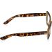 A.J. Morgan Women's Crushed Power 1.00 Reading Glasses - Crystal Amber 50mm | Stylish & Comfortable Eyewear - Shop Internationally - Buy Online on GoSupps.com