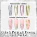 VERONNI Glitter Gel Nail Polish Set - Chrome Platinum Sparkly Colors for Home DIY Manicure - Buy Online on GoSupps.com