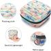 Buy Women's Bonds Storage Pockets Stillpad Halter Flamingo Pattern Portable Period Kit Bag - Stylish Feminine Product Bag for Girls | International Shipping Available - Buy Online on GoSupps.com