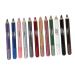 Beavorty 24 Pcs Pearlescent Eyeshadow Pencil Glitter Eyeliner Lip Liner Pencil Pen Eye Shadow Pen Powder 12.5X0.5cmx2pcs Assorted Colorx2pcs