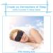 3D Contoured Sleep Mask No Pressure on Eyes NO Light Leakage Ultralight and Super Soft Eye Mask with Adjustable Strap Great for Traveling/Nap Black - Buy Online on GoSupps.com