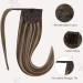 Hetto Ponytail Extensions - Real Remy Hair Braids #4/27 Highlights - 40cm 80g - Best International Shipping - Buy Online on GoSupps.com