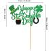 Ercadio 1 Pack Happy St Patrick's Day Cake Toppers Happy St Patrick's Day Cake Picks with Four Leaf Green Hat for st.Patrick s Day Birthday Baby Shower Party Cake Decor Supplies Pattern 12 - Buy Online on GoSupps.com