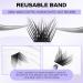 Individual Cluster Lashes Extension 0.07mm D Curl 14mm - 8 Styles DIY Eyelash Extensions - Buy Online on GoSupps.com