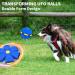 Shop Premium Flying Frisbee & Saucer Balls for Dogs | Light Blue Pet Toys - Durable & Fun! - Buy Online on GoSupps.com