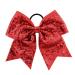inSowni 12 Pack X-Large Glitter Sequin Cheer Bow Hair Ties for Girls and Women - Buy Online on GoSupps.com