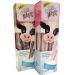MILK MAGIC Flavoring Straws - Pack of 2 - Strawberry and Chocolate - 3.84 Oz.