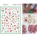 Christmas Nail Stickers 10 Sheets Self-Adhesive Nail Decal for Kids Santa Claus Snowflake Snowman Tree Elk Winter Nail Art Decoration Design Supplies - Buy Online on GoSupps.com