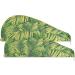 Tropical Green Palm Leaves Hair Towel 2 Pack | Super Absorbent Quick Dry Hair Turbans for Women & Girls - Buy Online on GoSupps.com