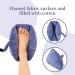 Heel Protector Cushion - Pain Relief for Pressure Sores & Ankle Pain | Adjustable Heel Pads for Bedridden Patients - 1 Pair - Buy Online on GoSupps.com