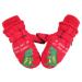 XIAOHAWANG Kids Ski Gloves Baby Boys Winter Dinosaur Glove Toddler Girls Waterproof Mittens 2-8 Years Red 4-8 Years