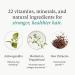 Nutrafol Women’s Vegan Hair Growth Supplements - Clinically Tested for Thicker Stronger Hair - 2 Month Supply | Plant-Based Dermatologist Recommended - Buy Online on GoSupps.com