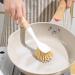 Fovolat Dishwasher Brush Dishwash Brush 2-in-1 Cleaning Brush - Multi-Functional Dish Brush with Handle Kitchen Scrub Brushes for Kitchen Cleaning - Buy Online on GoSupps.com