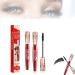 Yanqina Super Long Mascara Yanquina 4d Silk Fiber Lash Mascara Mascara De Pesta as Waterproof and Sweat Proof Mascara (2pcs)