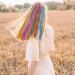 16 Colors Hair Tinsel Extensions Glitter Shiny Colorful Hair Tinsel Kit Straight Hair Extensions Party Cosplay Rainbow Synthetic Hair Extensions for Women Girls 37 Inches - Buy Online on GoSupps.com
