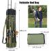 JSHANMEI Waterproof Fishing Pole Bag with Rod Holder - Holds 5 Poles, Tackle Storage & Organizer for Men - Travel Case with Large Capacity - Buy Online on GoSupps.com