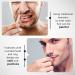 Stainless Steel Nose Hair Trimming Tweezers Set for Men and Women - 2 Pieces Black Round Head Tweezers for Sideburns, Brows, and Body - Water Resistant Nose Hair Clippers - Buy Online on GoSupps.com