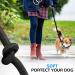 Adjustable Slip Collar Dog Training Choke Collar in Black - Suitable for Small, Medium, Large Dogs | Round Climbing Rope Material for No Pull Walking - Buy Online on GoSupps.com