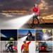 USB Rechargeable Bike Lights Set - 3000LM Super Bright Headlight Front & Rear LED - 3+5 Light Mode - Fits All Bicycles - Buy Online on GoSupps.com