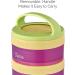 Whiskware Disney Stackable Snack Containers - Jasmine and Magic Carpet Design for Kids - 3 Cups for School and Travel - Buy Online on GoSupps.com