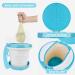 INSOUR 2 in 1 Portable Potty for Toddler Travel - Baby Potty Training Toilet Seat for Car, Camping & Indoor Use | 9.84 Inch Emergency Potty - Buy Online on GoSupps.com