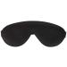 Black Leather Blindfold with Padded Inside