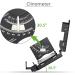 Proster IP65 Hiking Compass with Sighting Clinometer Professional Military Compass Metal Camping Compass Waterproof with Carry Bag for Camping Hunting Hiking Geology Activities Black Compass - Buy Online on GoSupps.com