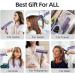 Travel Hair Dryer for Women - Powerful Ionic Blow Dryer Lightweight & Portable with 3 Temp Settings Folding Handle & Storage Bag - Fast Drying in Purple - Buy Online on GoSupps.com