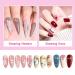 Sularpek 5 Pcs Nail Art Liner Brushes - Professional Detail Painting Pens Kit in Pink for DIY Manicure at Home or Salon - Buy Online on GoSupps.com