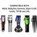 One Blade Adjustable Hair Clipper Guard - 5 Lengths Compatible with Wahl Babyliss JRL Gamma & TPOB | WezTeck Black - Buy Online on GoSupps.com