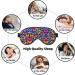 Buy SSIMOO Colorful Butterfly Sleep Mask - Adjustable Breathable & Fashionable Eye Mask for Comfortable Sleep | International Shipping Available - Buy Online on GoSupps.com