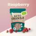 Go-Keto BIO Keto Granola Raspberry 6x 290g - Keto Muesli for a delicious Keto breakfast with coconut chips n - Buy Online on GoSupps.com