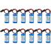 WELLVEUS 12 Pack 1756-BA2 3.0V PLC Battery Replacement for Allen Bradley 1756-BA2 BR2/3A-AB 1745-B1