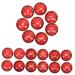 TEHAUX 100 pcs 12 Glass football jewelry making beads bra earring making flatback charms for jewelry making Charm charm zodiac charms for jewelry making round key chain sweater