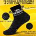 Wide Non-Binding Bamboo Diabetic Circulatory Socks 3 Pack - Large/X-Large - Black Grey - 3 Pairs Ankle - Buy Online on GoSupps.com