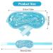 Cooling Eye Mask - Gel Pearl Cold Therapy for Swollen & Tired Eyes | Reusable Sleep Relaxation Mask - International Shipping - Buy Online on GoSupps.com