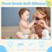 Buy BPA-Free Baby Biting Toys | Silicone Game Controller & Pacifier Chain | Dental Aid for 3+ Months - Black Gamepad Bite Ring - Buy Online on GoSupps.com
