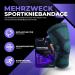 Omni Fit Knee Bandage - Your Second Skin for Pain-Free Movement | Maximum Support & Comfort | Stay Active & Confident | L Gray - Buy Online on GoSupps.com