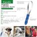 Keadic 3Pcs Stainless Steel Dual-Sided Grooming Shedding Blade with Curry Comb and Deshedder Brush Undercoat Rake for Cow Sheep Dog Horses Pets - Buy Online on GoSupps.com