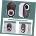HomsfoU Toothpaste Stand Holder - 6-Set Color Tubes & Toothbrush Organizer White ABS Space-Saving Cream Tube Press Winder for Kids 11x6.5x6.3cm - Buy Online on GoSupps.com