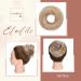 Elailite Updo Hair Buns Scrunchies Extensions Hair Pieces Donut Hair Chignons For Women - 100% Real Remy Human Hair Straight Hair VOLUMINOUS - Mix #12/613 Golden Brown & Bleach Blonde Straight Mix #12/613 Golden Brown & Bleach Blonde - Buy Online on GoSupps.com